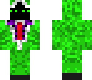enderman with creeper costume
