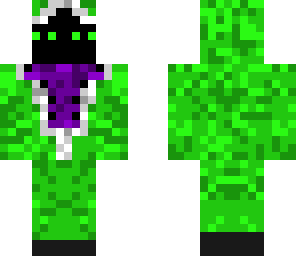 enderman with creeper costume no tie
