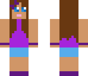 purple girl