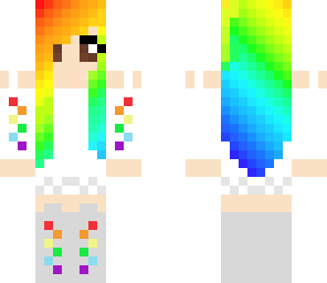rainbow girl