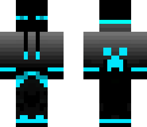 enderman  azul modificado