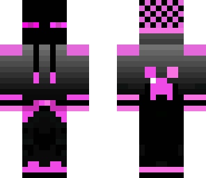 hooded enderman with dots