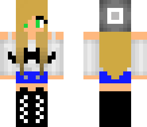 mustache girl