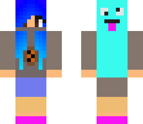 girl cookie monster