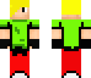 green emo boy