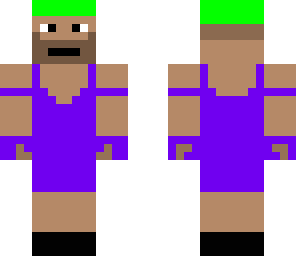 green hair dude