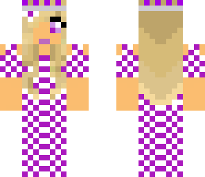 purple jail girl