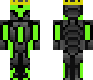 green robot