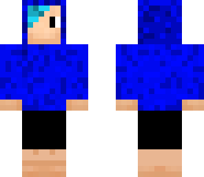 blue hood