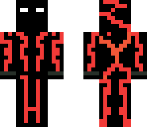 red neon shadow
