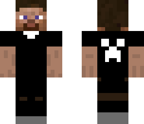 black t-shirt steve 2