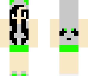 green panda