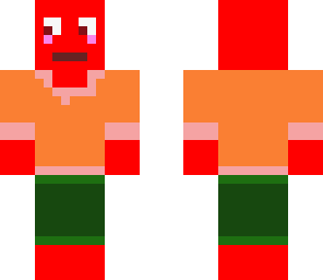 red guy in orange shirt