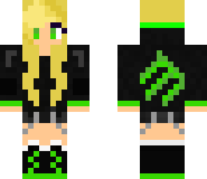 green monster girl