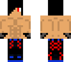shirtless man