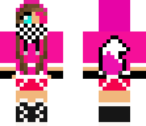 fox  girl pink