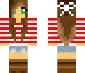 candy-cane girl