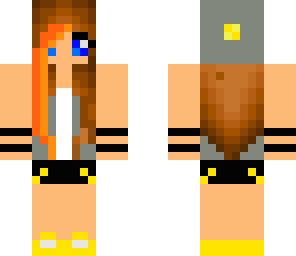 orange hair dyed