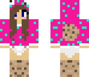 polk-a-dot cookie girl