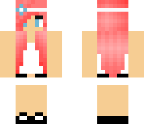 pink hair girl