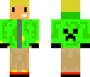 cool dude in green jacket