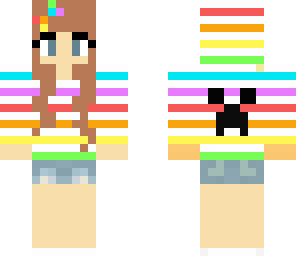 reedited rainbow girl