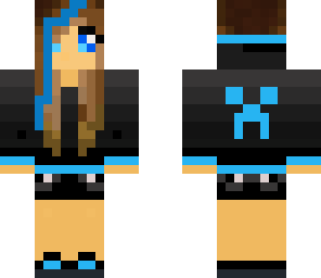 blue creeper girl