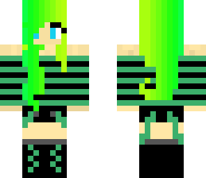 green girl