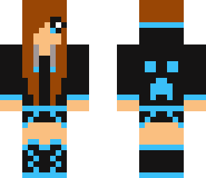 blue girl