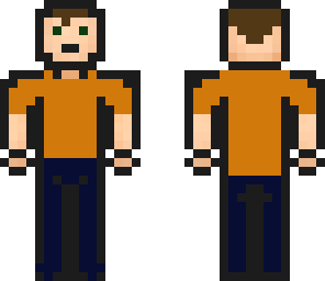 cartoon man