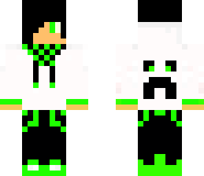 green creeper hoodie edited