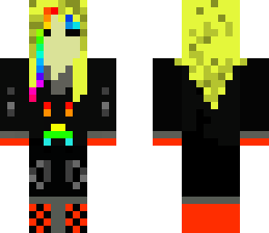 rainbow creeper girl