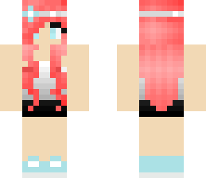 pink haired cutie