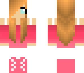the pink girl