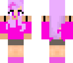 purple girl