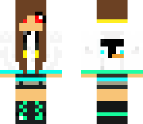 colorful penguin girl