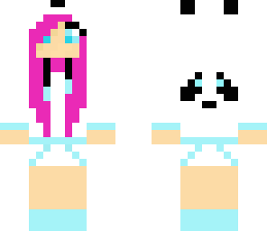 panda girl hoodie