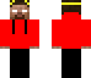 god herobrine in a jacket