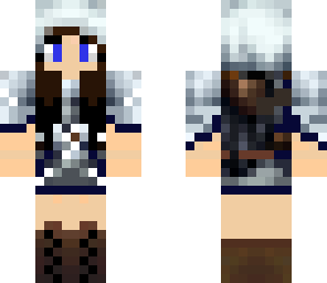 brown haired assassins girl