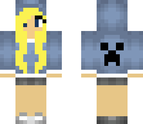 creeper hoodie girl