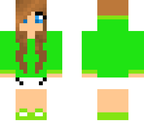 green girl