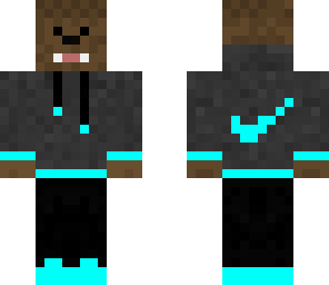 cyan nike fluffy