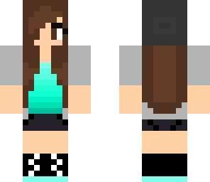 hipster girl with headphones
