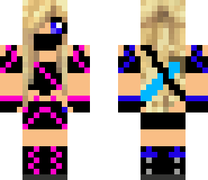 pink ninja girl