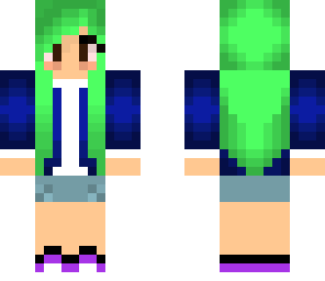 updated minty hair