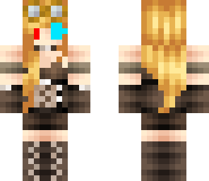 steampunk girl in my way