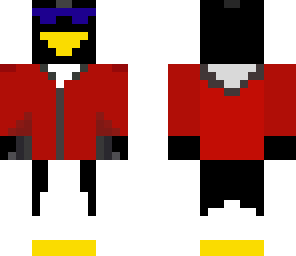 penguin in hoodie