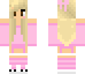 smexy blonde pajama girl