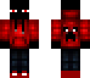 enderman in jacket