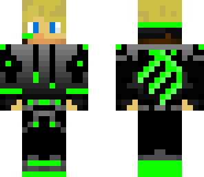 the green suit